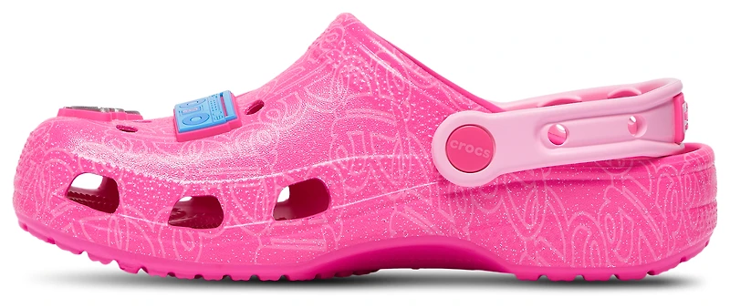 Crocs Girls Barbie Classic Clogs - Girls' Grade School Shoes Pink/Pink