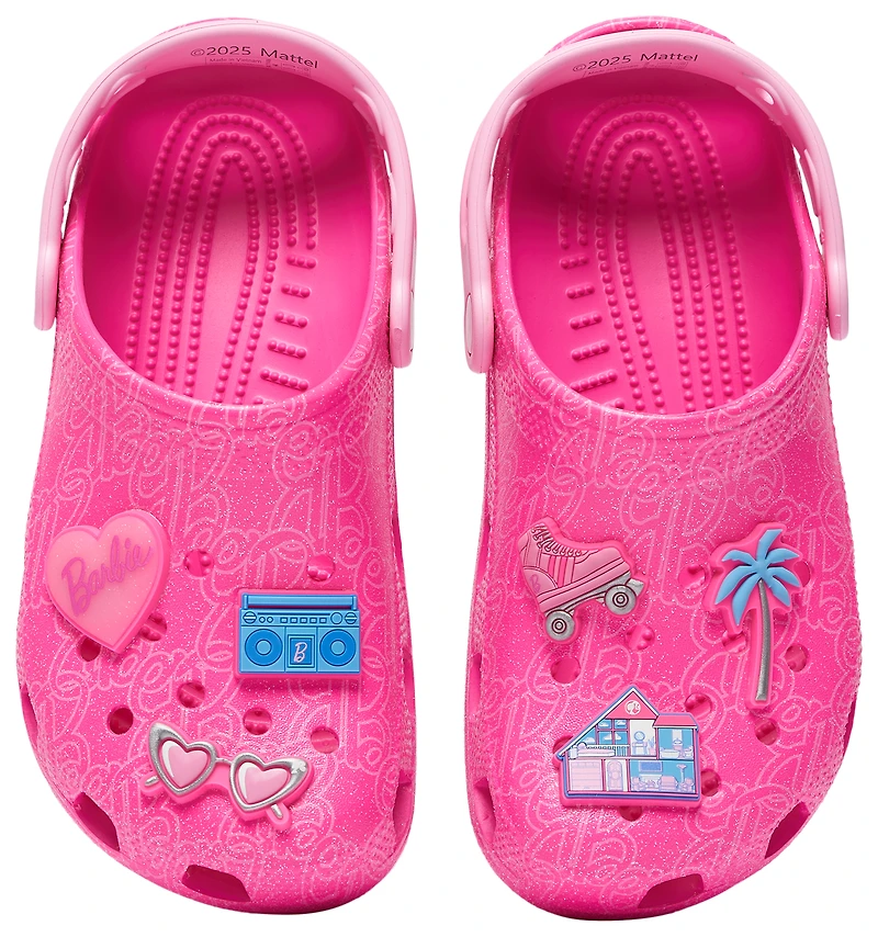 Crocs Girls Barbie Classic Clogs - Girls' Grade School Shoes Pink/Pink