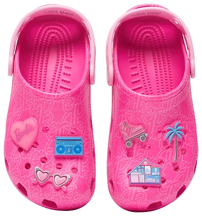 Crocs Girls Barbie Classic Clogs - Girls' Grade School Shoes Pink/Pink