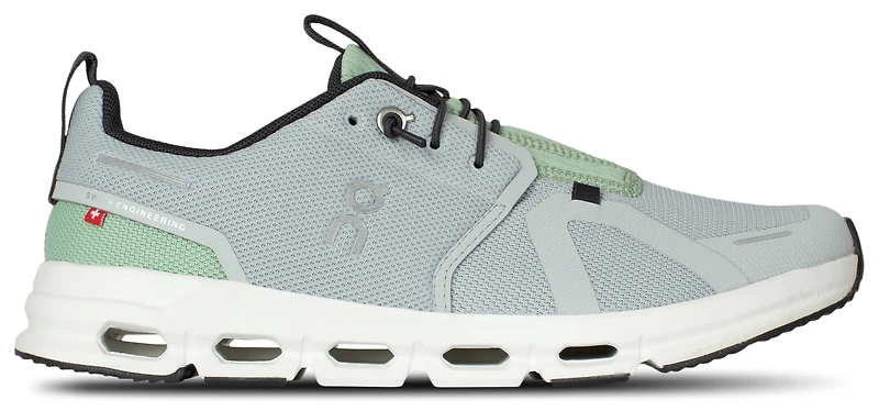 On Boys Cloud Sky - Boys' Grade School Running Shoes Grey/Green