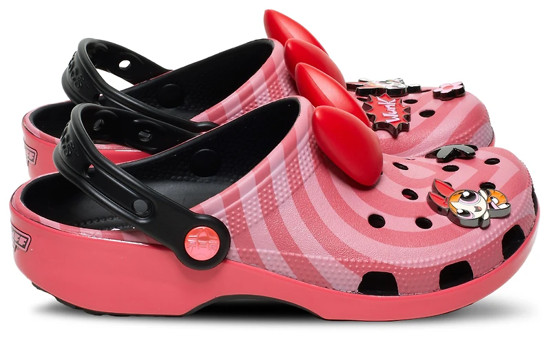 Crocs Womens Powerpuff Girls Blossom Classic Clogs - Shoes Pink