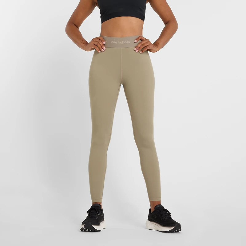 New Balance Sleek High Rise Sport Leggings 25" - Women's