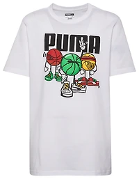 PUMA Bball Group Graphic T-Shirt - Boys' Grade School