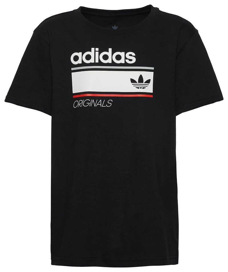 adidas Originals Linear Graphic T-Shirt - Boys' Grade School