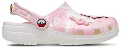 Crocs Girls Crocs Pokémon Jigglypuff Classic Clogs - Girls' Preschool Shoes Pink/White Size 03.0