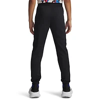 Under Armour Boys Icon Knit Pant - Boys' Grade School Black/White