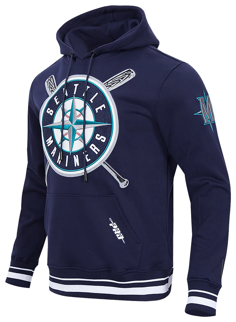 Pro Standard MARINERS MASH UP RIB FLC PO HOODIE - Men's