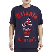 Pro Standard BRAVES OLD ENGLISH SJ TEE - Men's