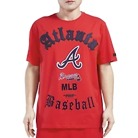 Pro Standard BRAVES OLD ENGLISH SJ TEE - Men's