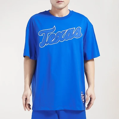 Pro Standard Rangers Neutral Script T-Shirt - Men's
