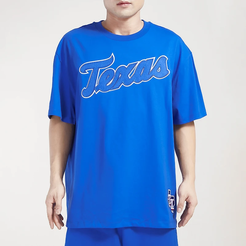Pro Standard Rangers Neutral Script T-Shirt - Men's