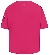 Pro Standard New York Mets Triple Pink Ss Boxy Tee - Girls' Grade School