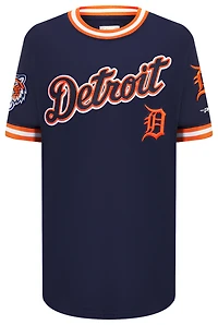 Pro Standard Detroit Tigers Classic Ss Striped Rib Tee - Boys' Grade School