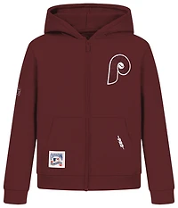 Pro Standard Philadelphia Phillies Classic Flc Fz Hoodie - Boys' Grade School