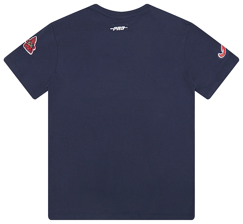 Pro Standard Boys Pro Standard Atlanta Braves Classic Ss Tee - Boys' Grade School Midnight Navy Size L