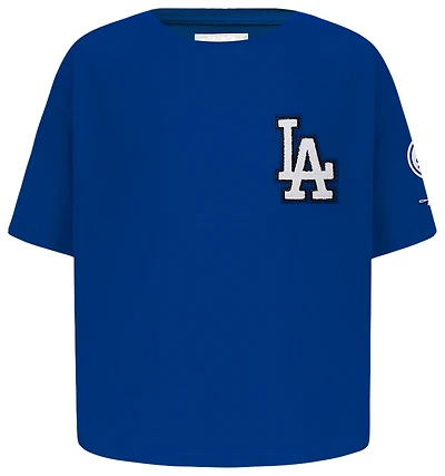 Pro Standard Los Angeles Dodgers Classic Ss Boxy Tee - Girls' Grade School
