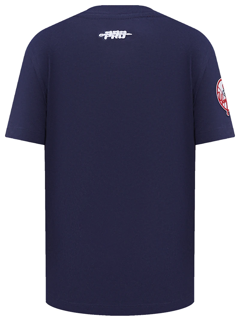 Pro Standard Boys Pro Standard New York Yankees Classic Ss Tee - Boys' Grade School Midnight Navy Size L