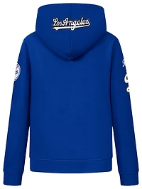 Pro Standard Boys Los Angeles Dodgers Classic Flc Fz Hoodie - Boys' Grade School Dodger Blue