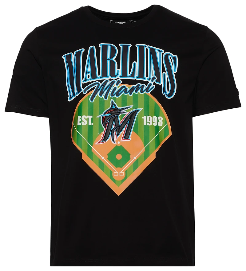 Pro Standard Marlins Homerun T-Shirt - Men's