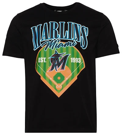 Pro Standard Marlins Homerun T-Shirt - Men's