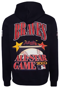 Pro Standard Braves Homerun Fleece Pullover Hoodie - Men's