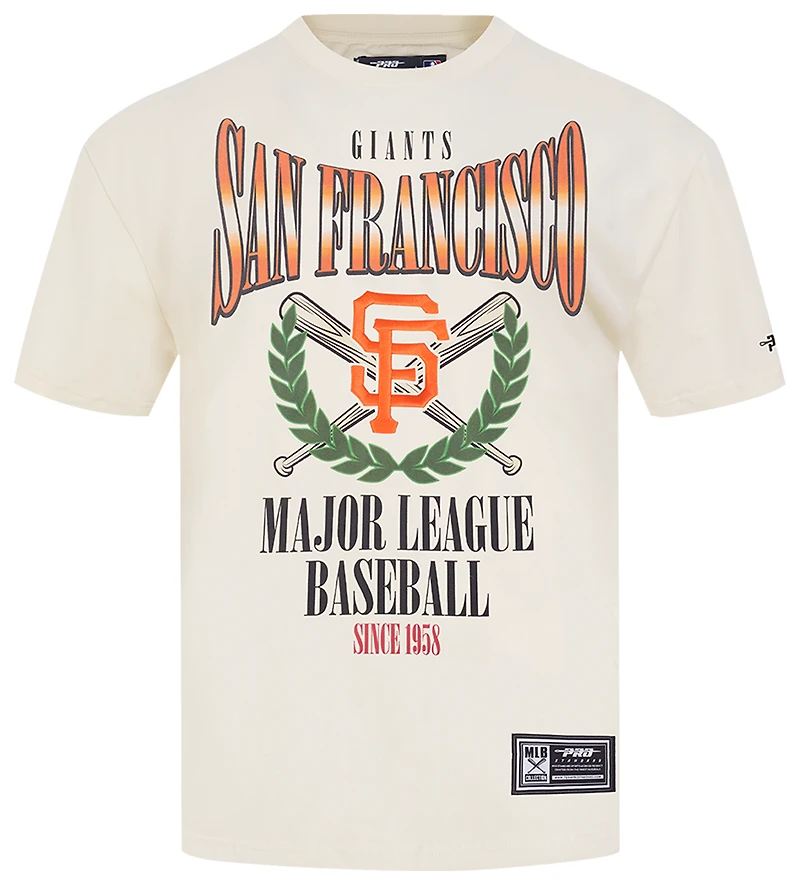 Pro Standard Giants Around The World CJ Drop Shoulder T-Shirt - Men's