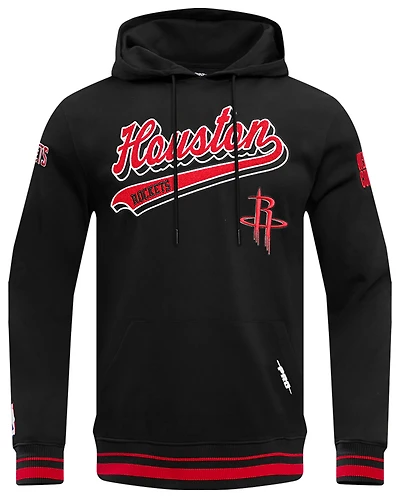 Pro Standard ROCKETS SCRIPT TAIL RIB FLC PO HOODIE - Men's