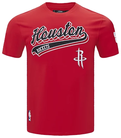 Pro Standard ROCKETS SCRIPT TAIL SJ TEE - Men's