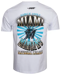 Pro Standard Marlins Championships SJ T-Shirt - Men's