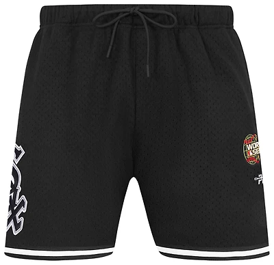 Pro Standard White Sox Mesh Basketball Shorts - Men's