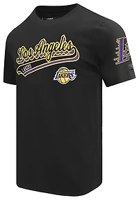 Pro Standard LAKERS SCRIPT TAIL SJ TEE - Men's