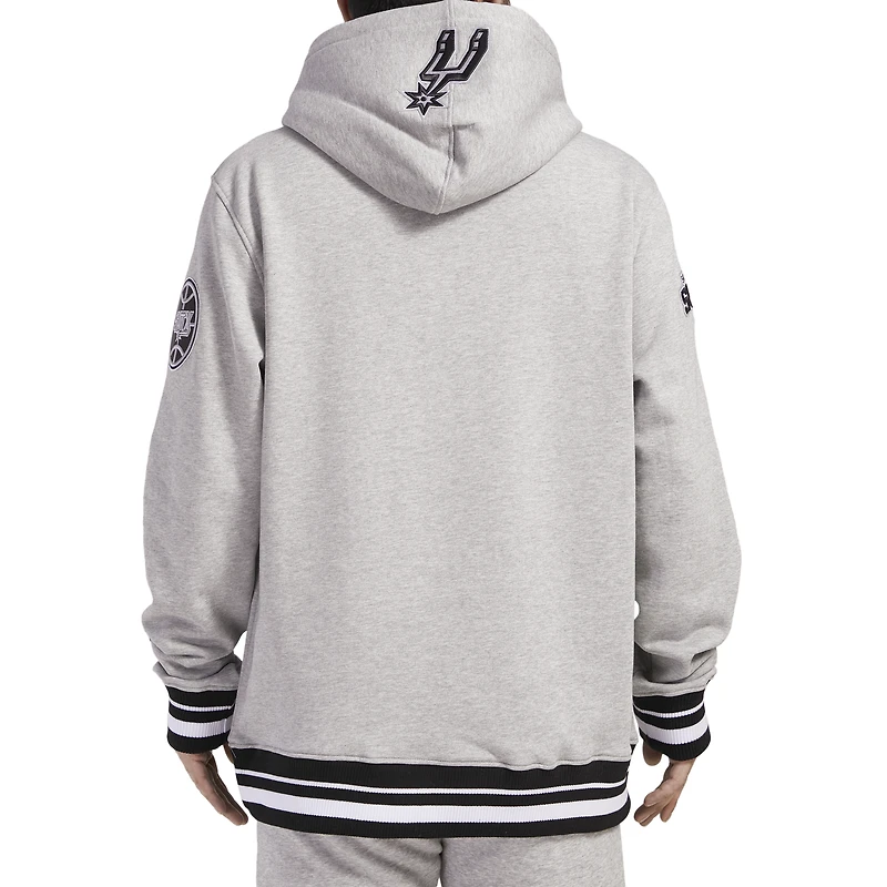 Pro Standard SPURS SCRIPT TAIL RIB FLC PO HOODIE - Men's