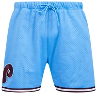 Pro Standard Phillies Mesh Basketball Shorts - Men's