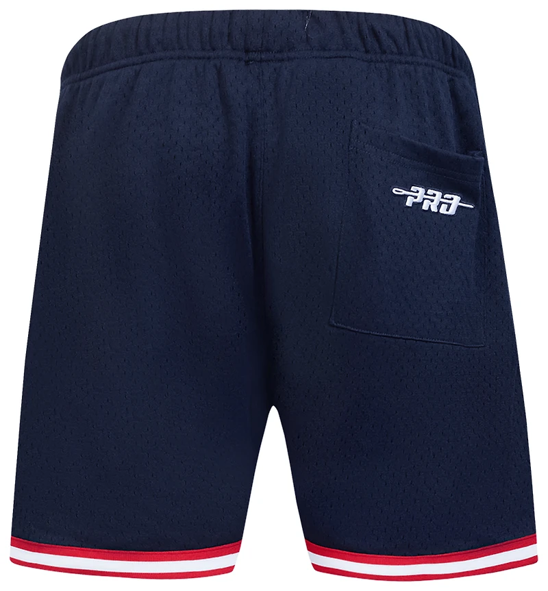 Pro Standard Braves Mesh Basketball Shorts - Men's