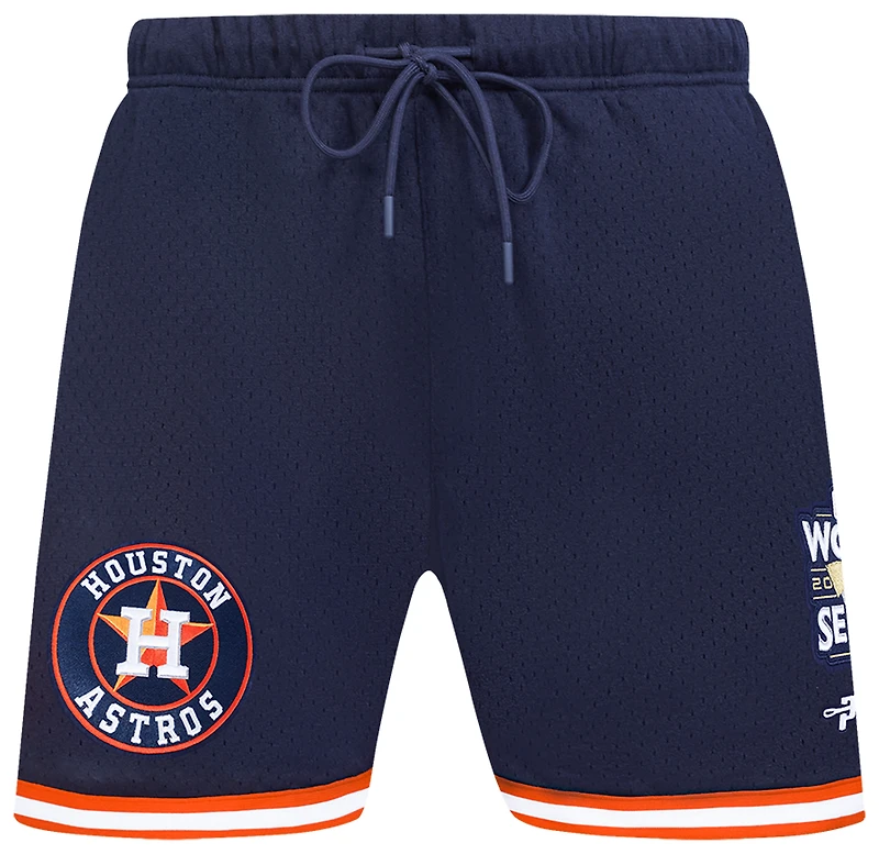 Pro Standard Astros Mesh Basketball Shorts - Men's