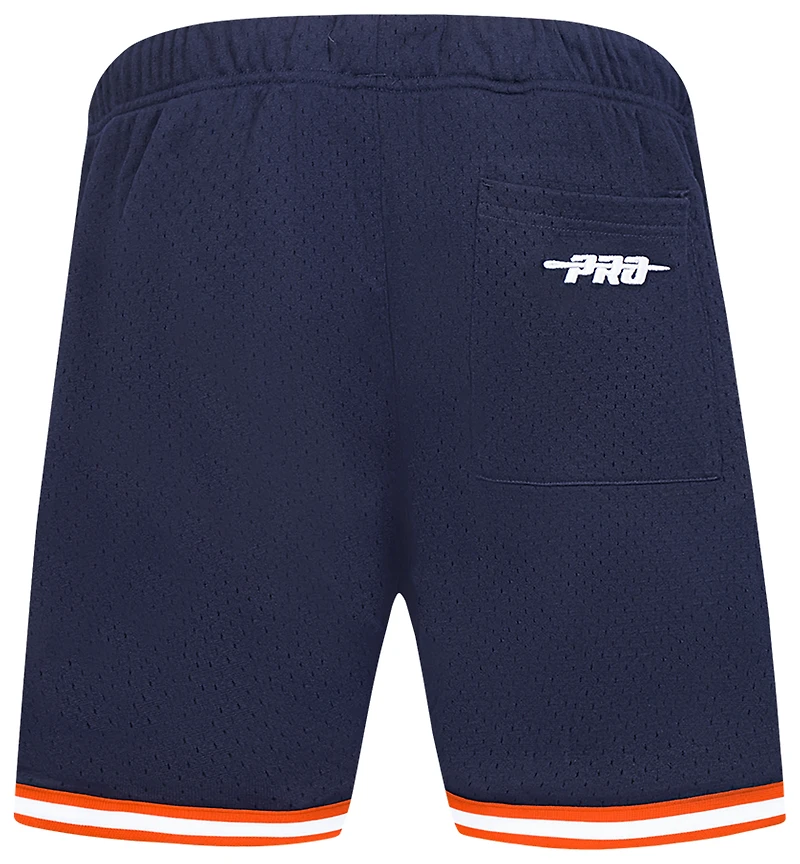 Pro Standard Astros Mesh Basketball Shorts - Men's