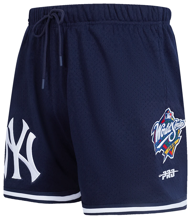 Pro Standard Yankees Mesh Basketball Shorts - Men's