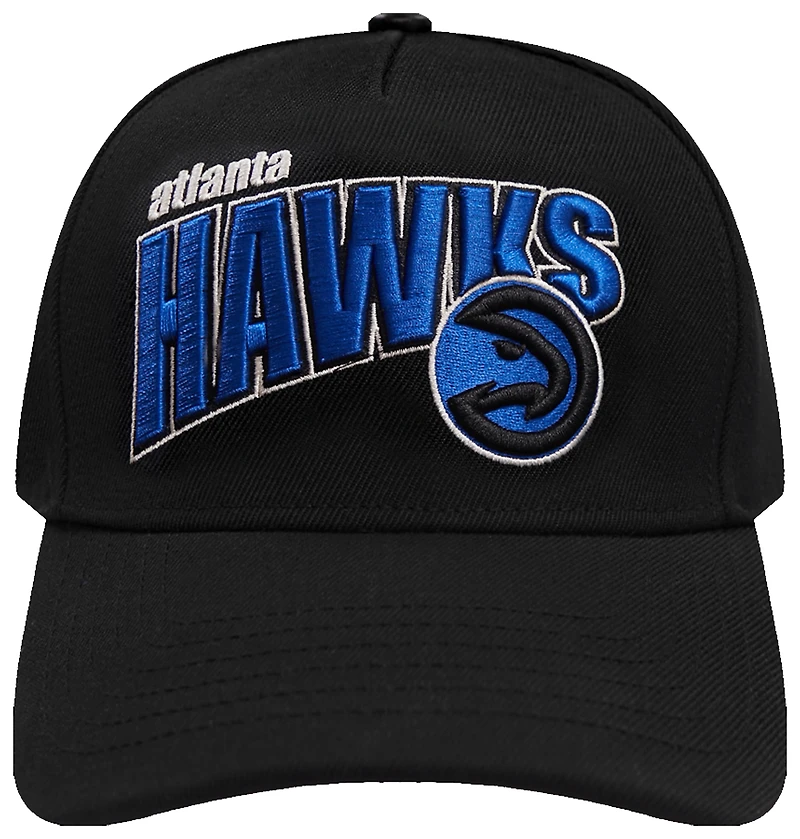 Pro Standard Hawks Royalty Curved Brim Snapback - Men's