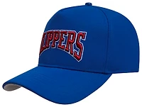 Pro Standard Clippers Crest Emblem Flatbrim Snapback - Men's