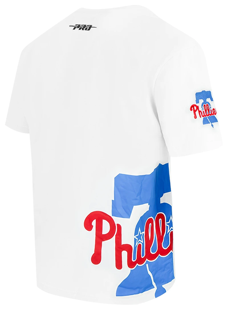 Pro Standard Phillies Living Large CJ Drop Shoulder T-Shirt - Men's