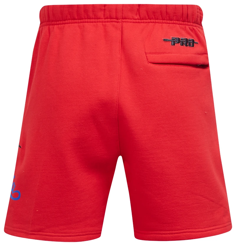 Pro Standard Phillies Living Large Fleece Shorts - Men's