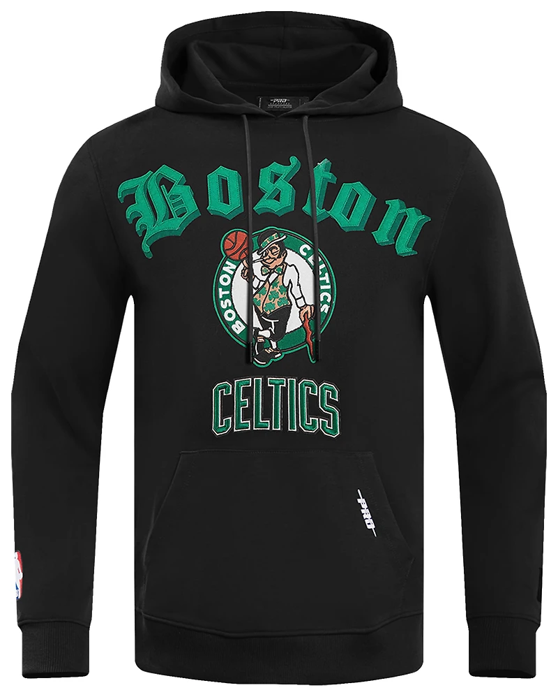 Pro Standard CELTICS OLD ENGLISH FLC PO HOODIE - Men's