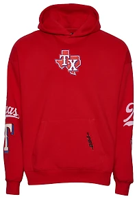 Pro Standard Rangers Living Large Drop Shoulder PO Hoodie - Men's