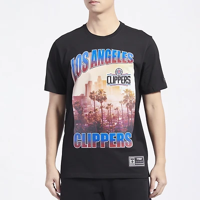 Pro Standard Clippers Graphic Gradient SJ T-Shirt - Men's