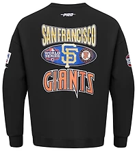 Pro Standard Giants Champs Drop Shoulder Crew - Men's