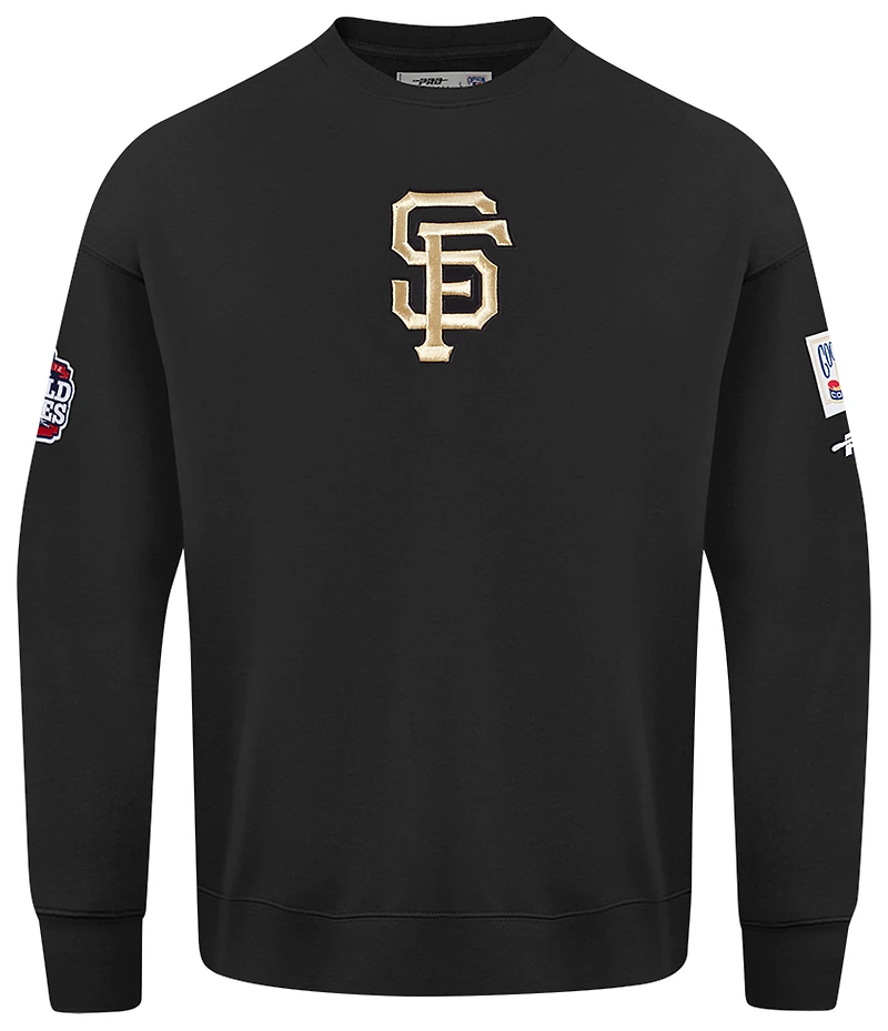 Pro Standard Giants Champs Drop Shoulder Crew - Men's