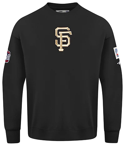 Pro Standard Giants Champs Drop Shoulder Crew - Men's