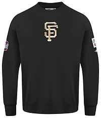 Pro Standard Giants Champs Drop Shoulder Crew - Men's