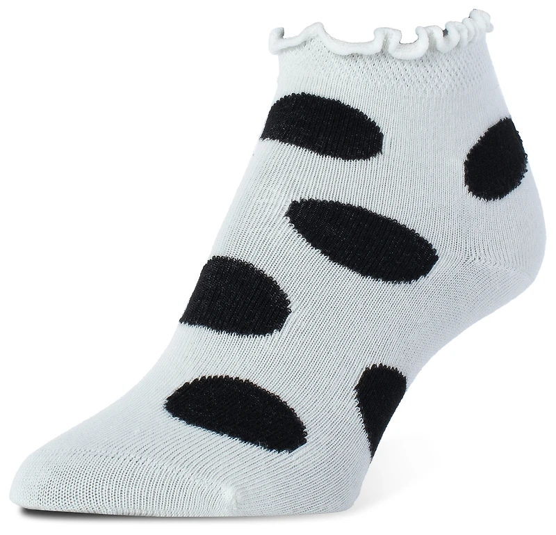 Implus Sof Sole Low Quarter Lettuce Edge Socks 6 Pack - Girls' Grade School