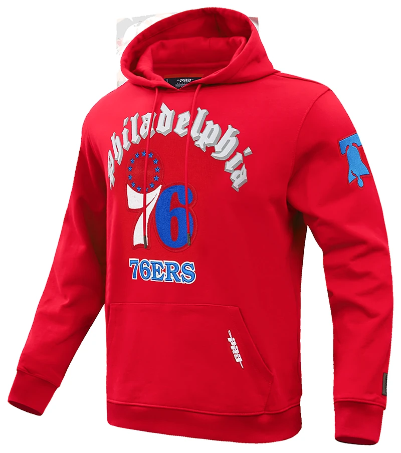 Pro Standard 76ERS OLD ENGLISH FLC PO HOODIE - Men's